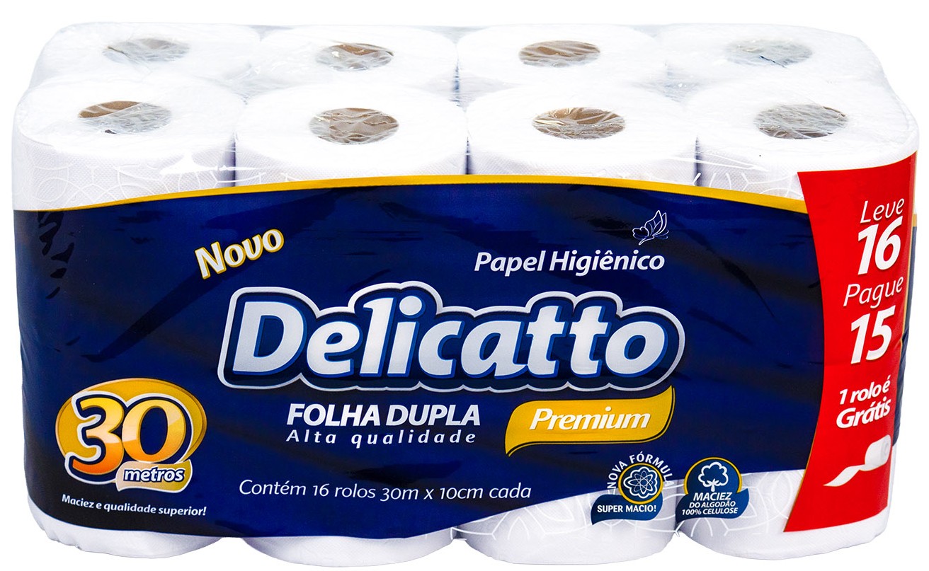 Delicatto Premium 16 Rolos