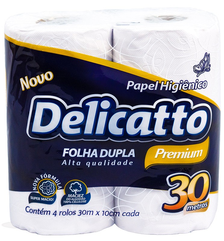 Delicatto Premium 4 Rolos